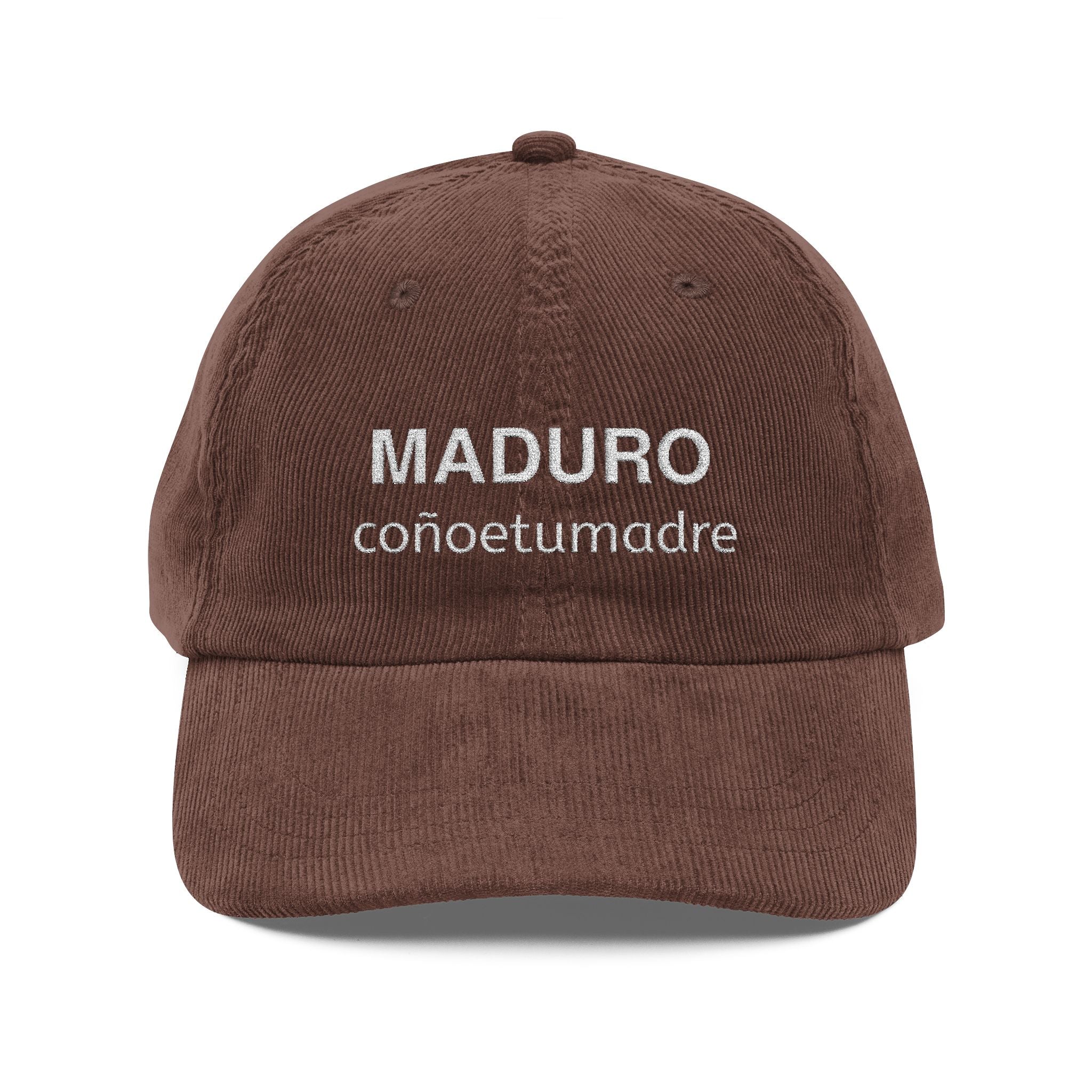 "Maduro Coñoetumadre" Vintage Brown Cap