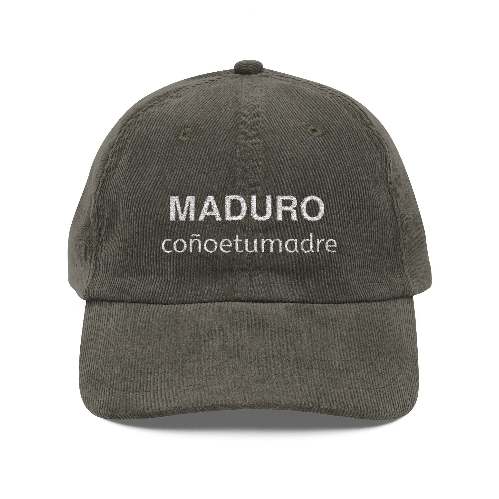 "Maduro Coñoetumadre" Vintage Brown Cap