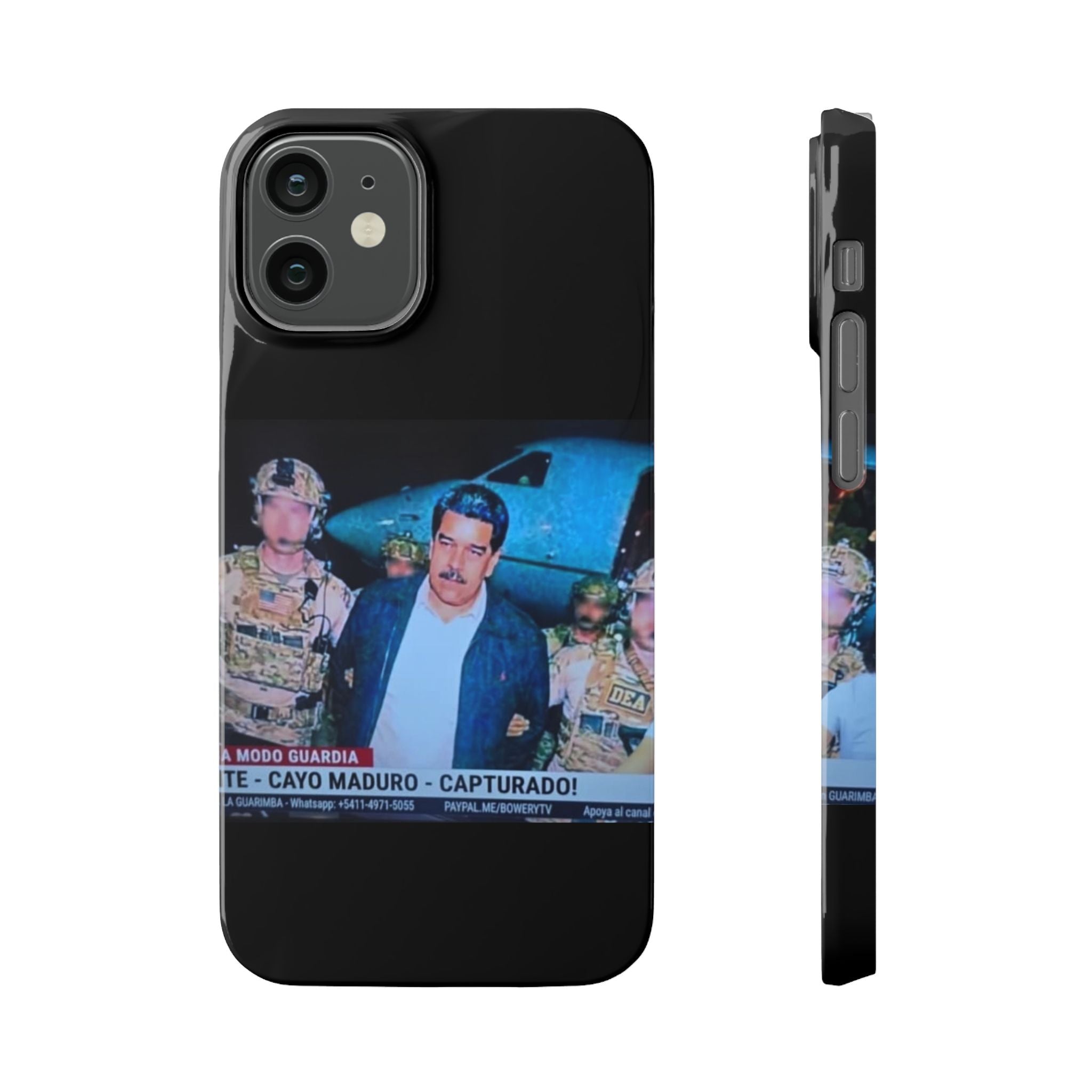 Nicolas Maduro Captured - Phone Case
