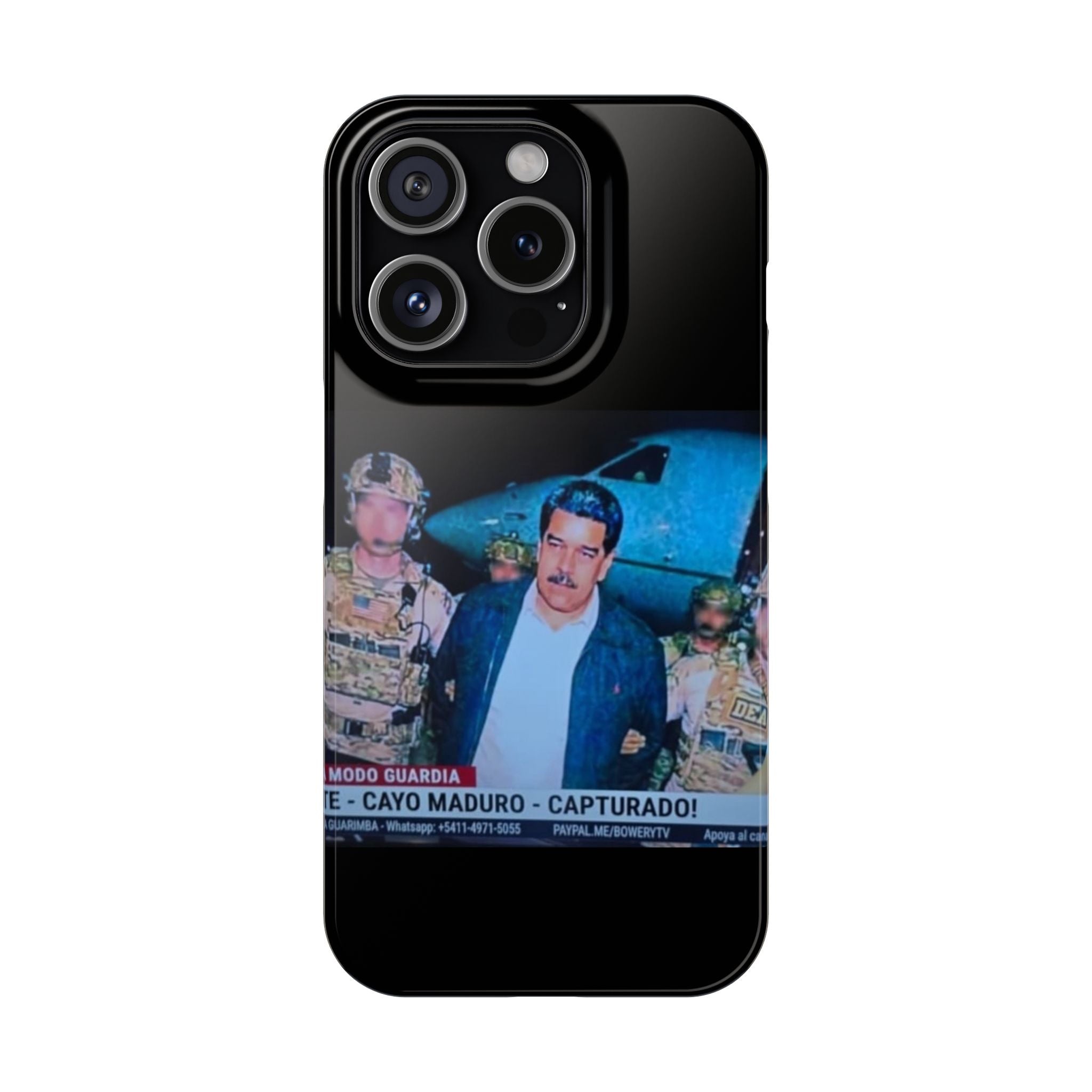 Nicolas Maduro Captured - Phone Case