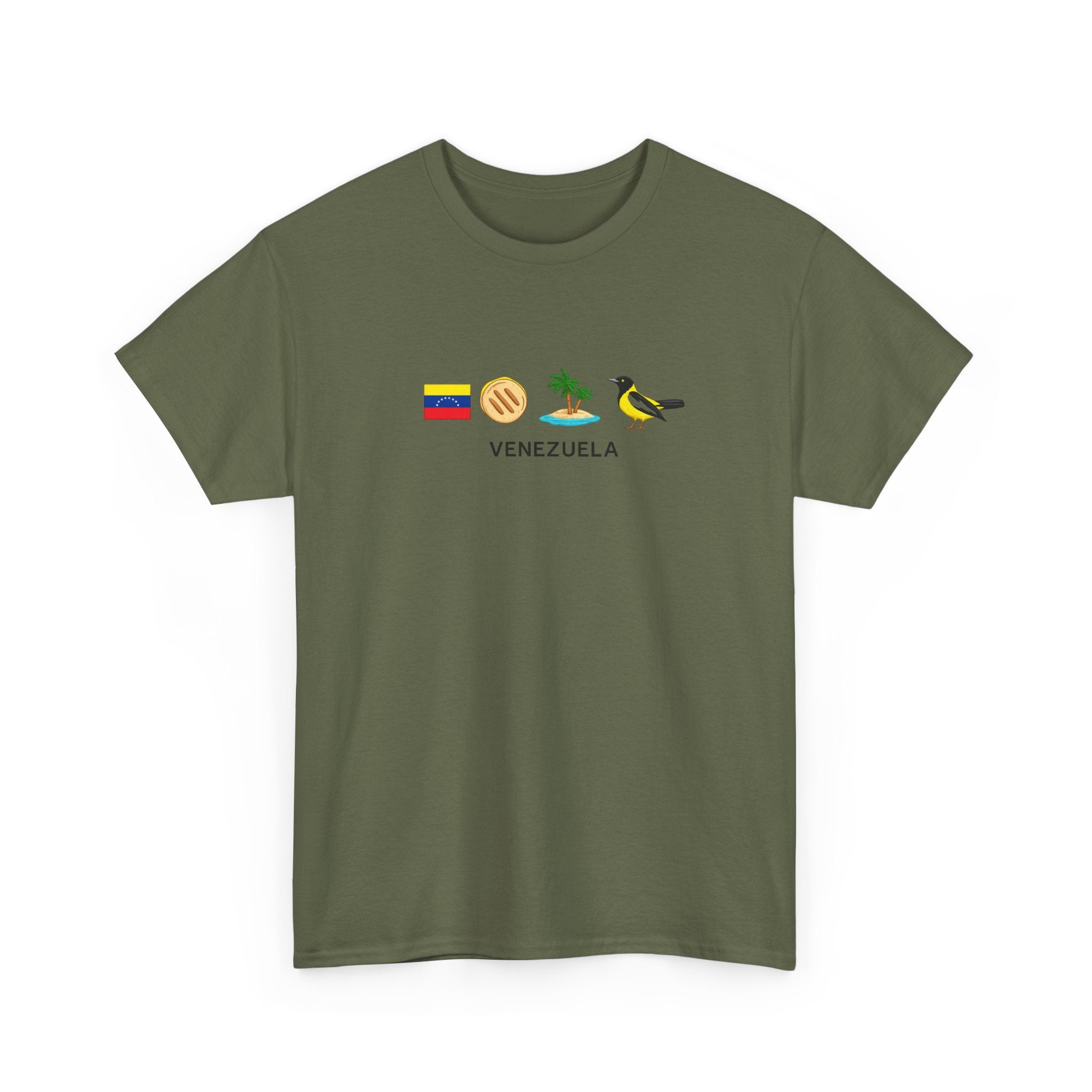 Venezuela Flag & Bird T-Shirt