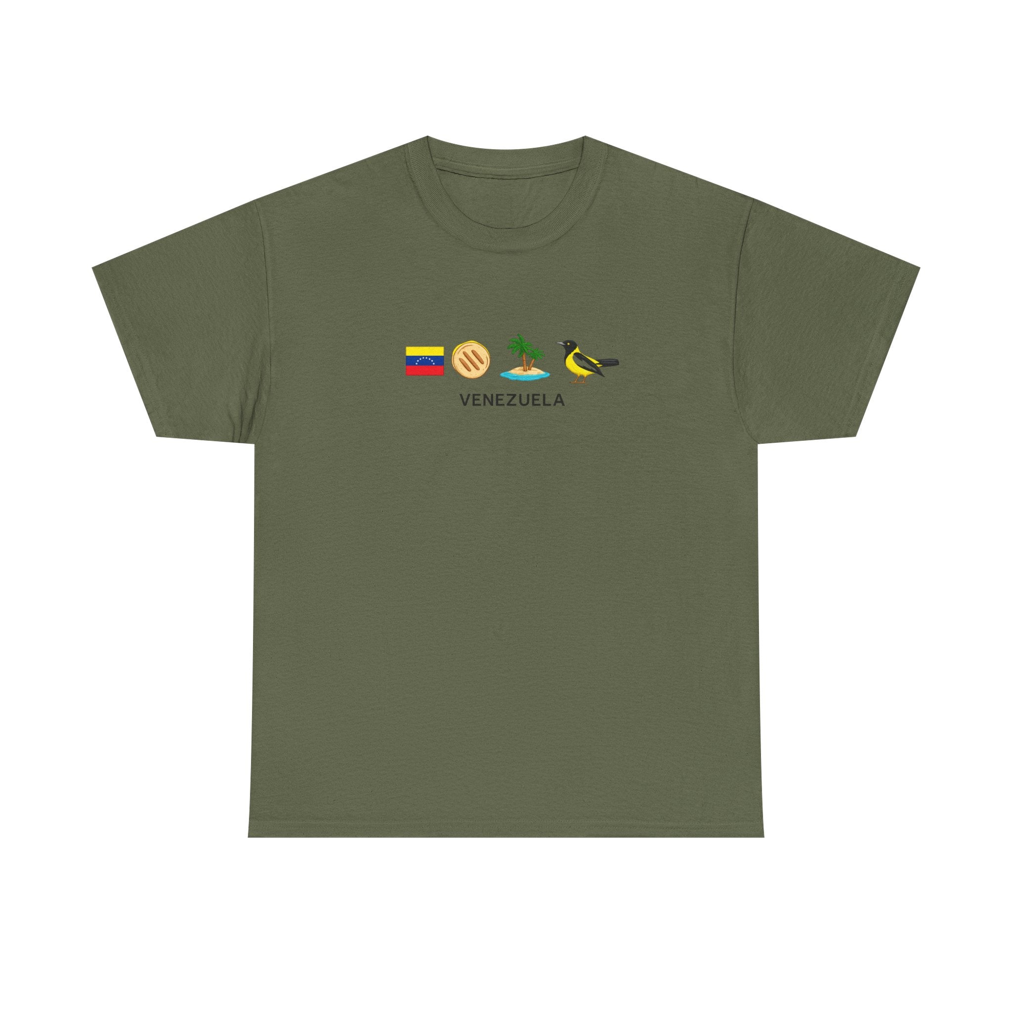 Venezuela Flag & Bird T-Shirt