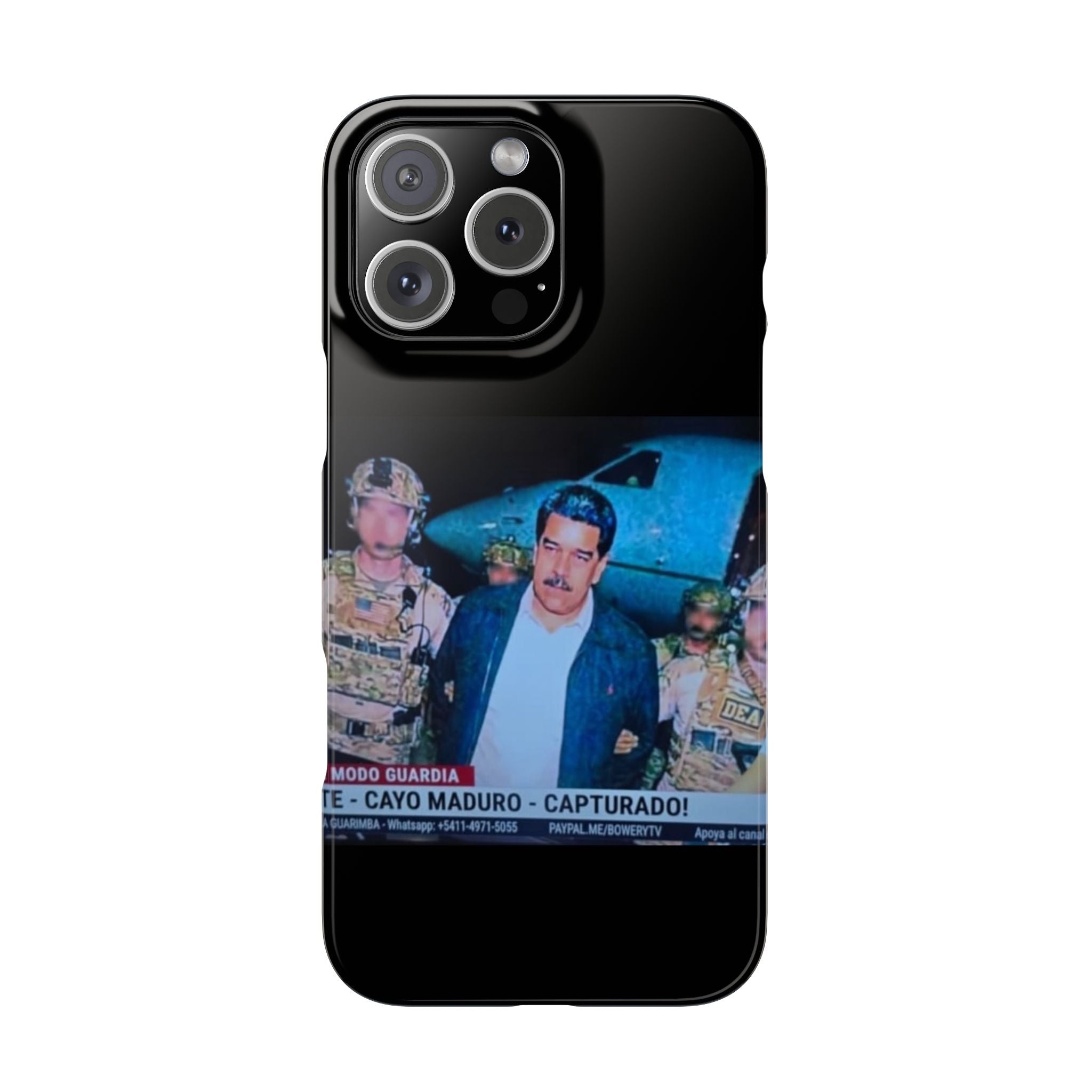 Nicolas Maduro Captured - Phone Case
