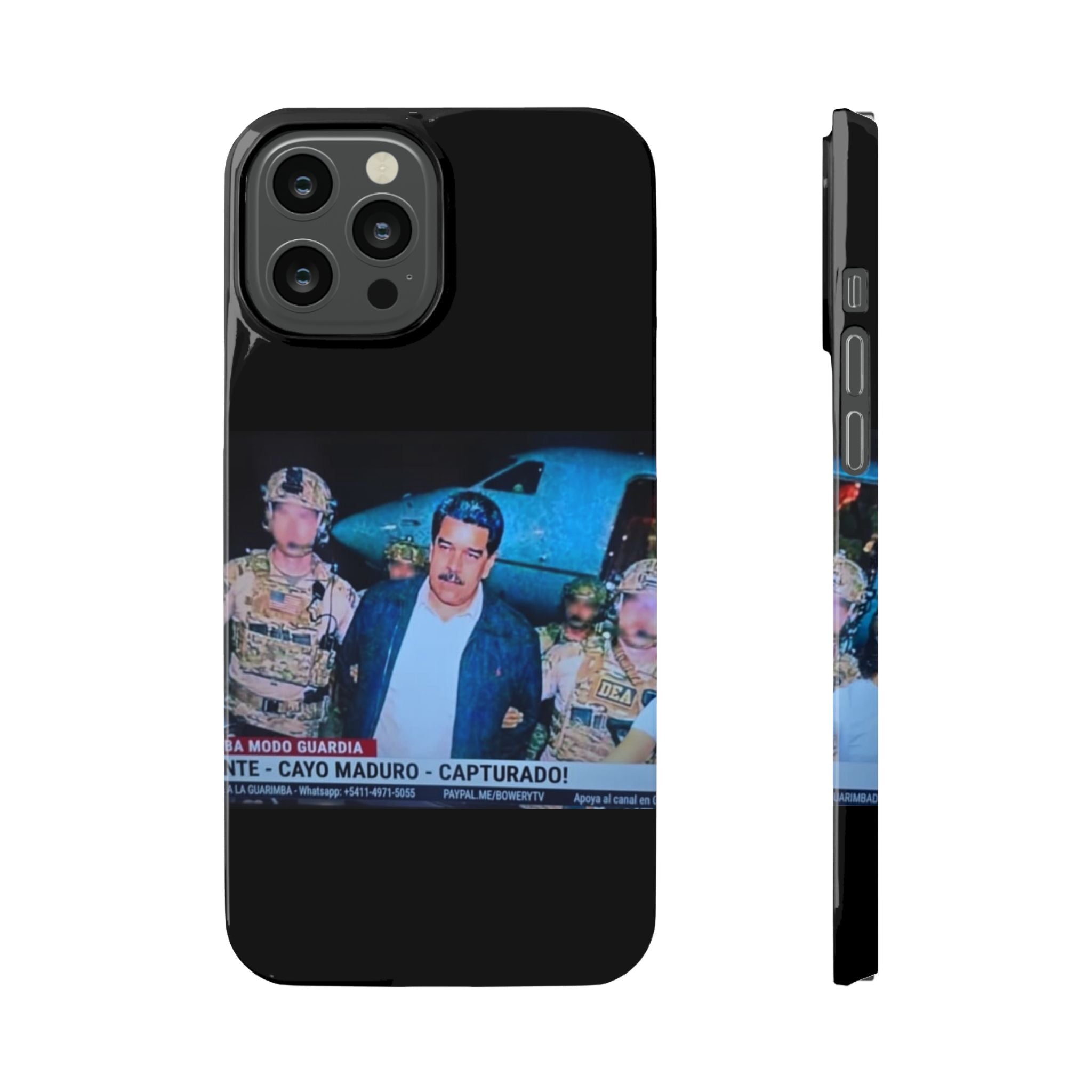 Nicolas Maduro Captured - Phone Case