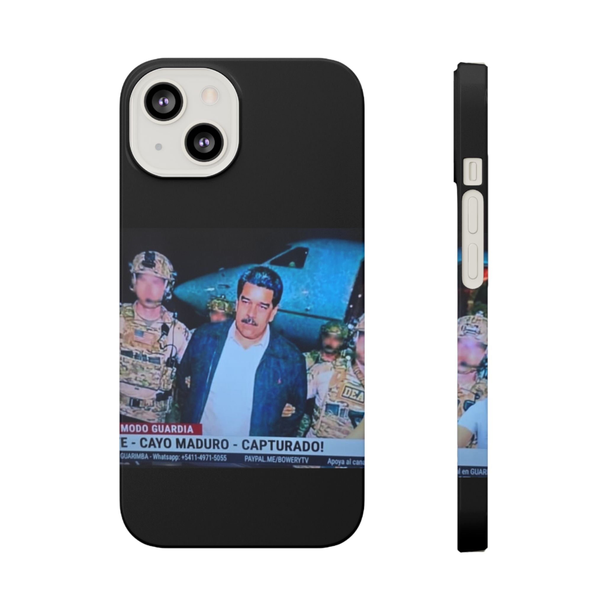 Nicolas Maduro Captured - Phone Case