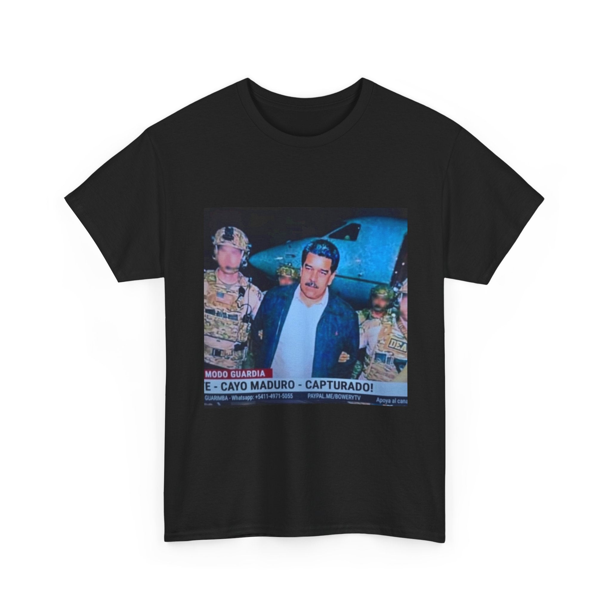 Nicolas Maduro Captured   - T-Shirt