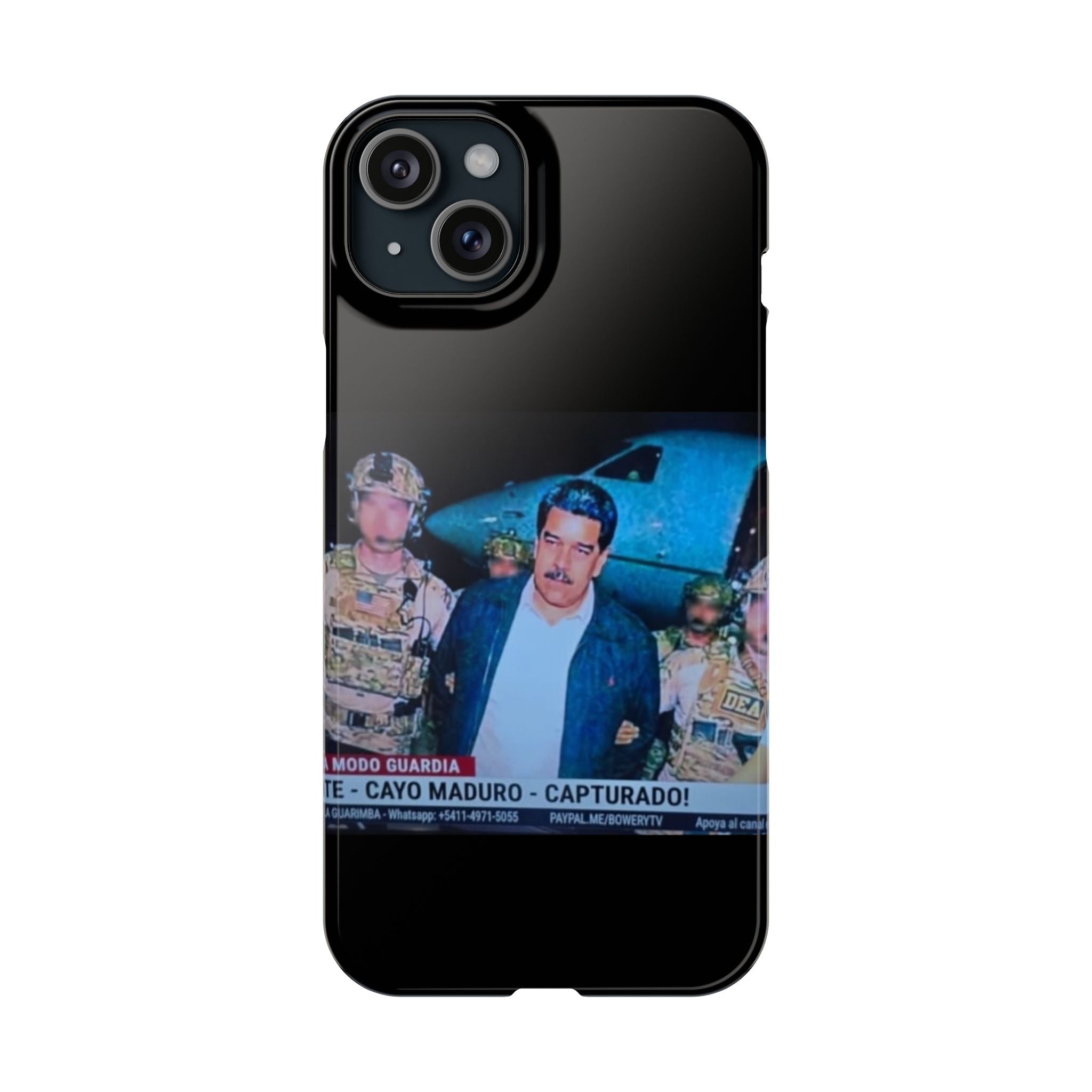 Nicolas Maduro Captured - Phone Case