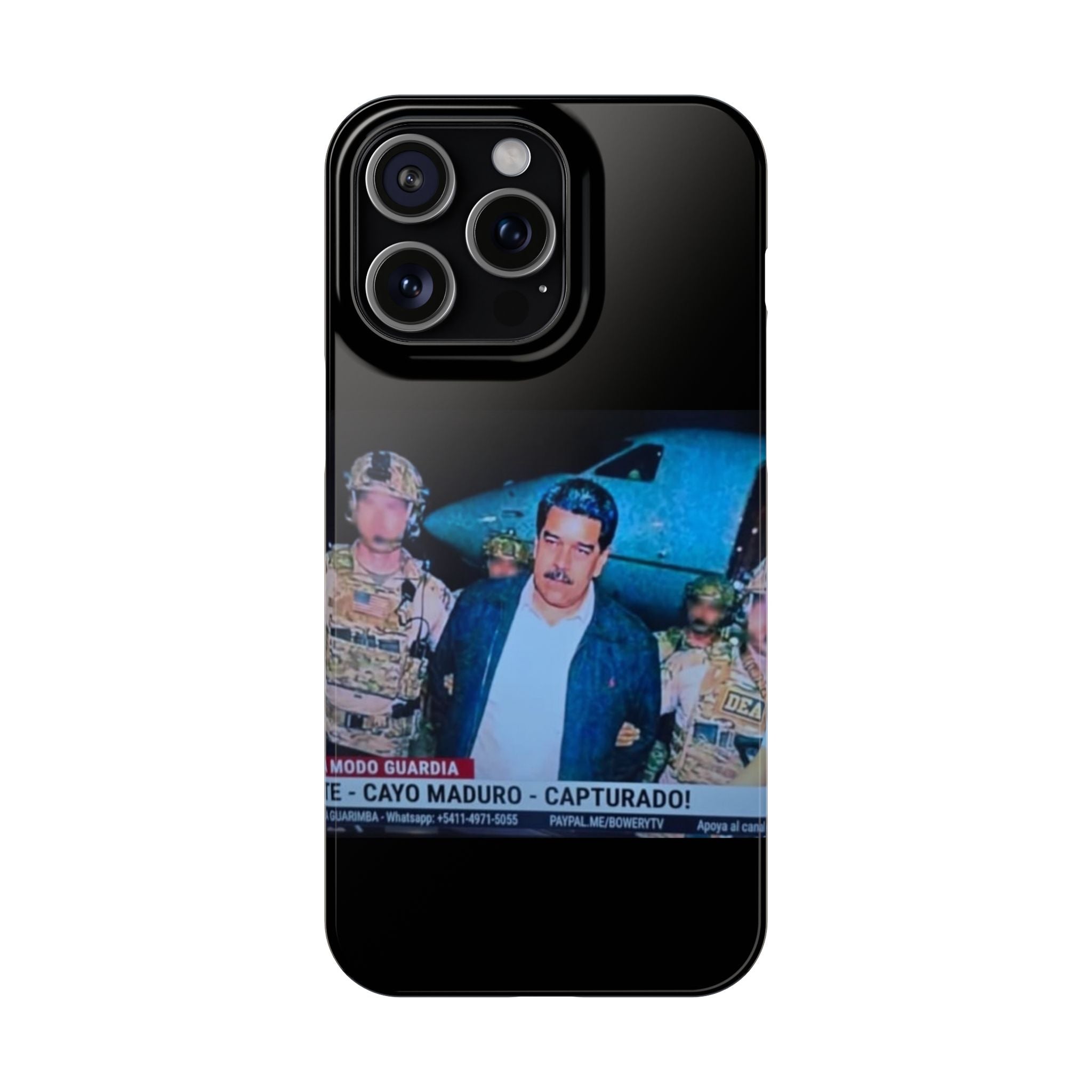 Nicolas Maduro Captured - Phone Case