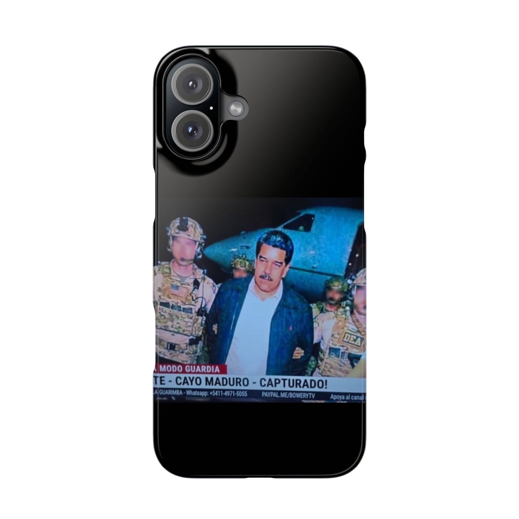 Nicolas Maduro Captured - Phone Case