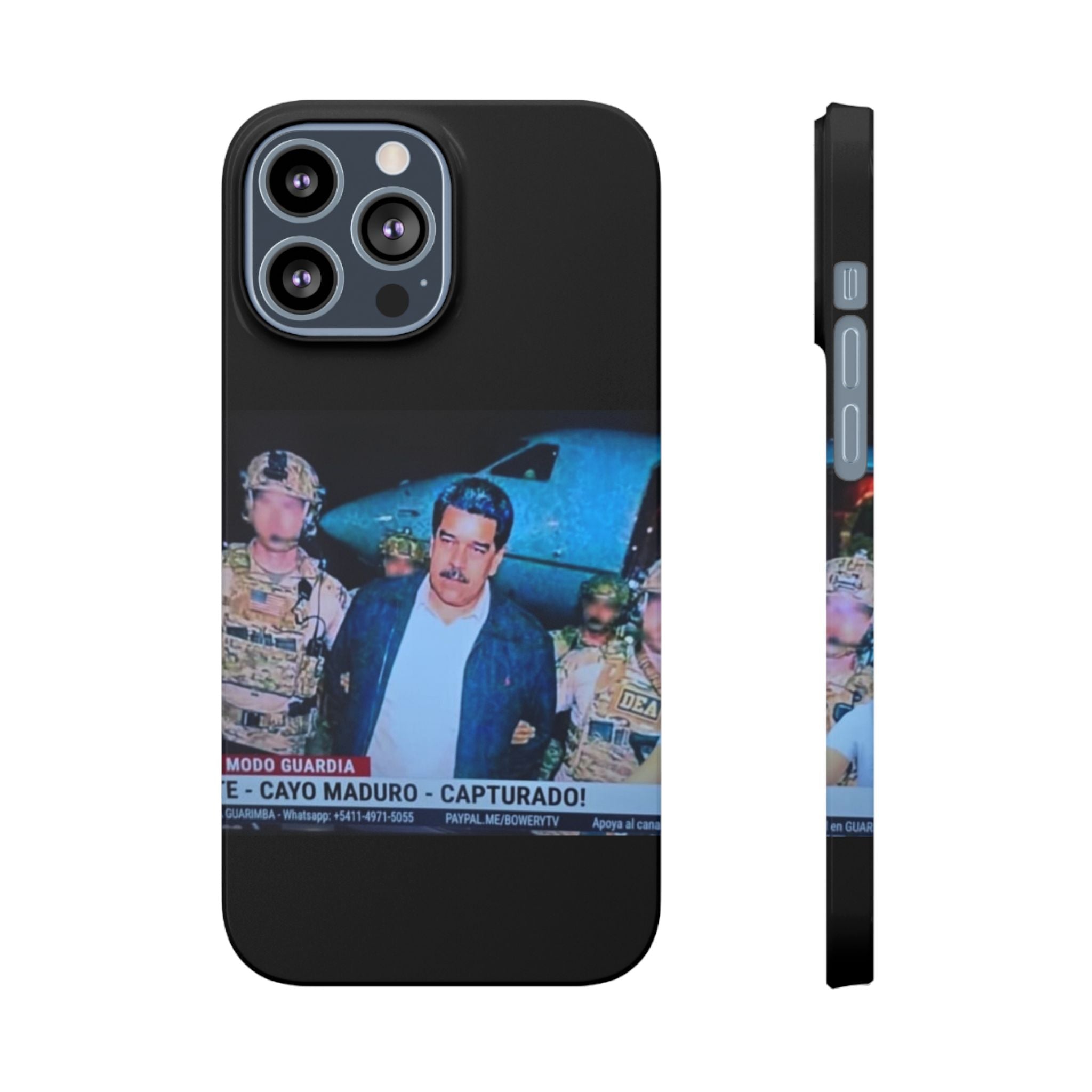 Nicolas Maduro Captured - Phone Case