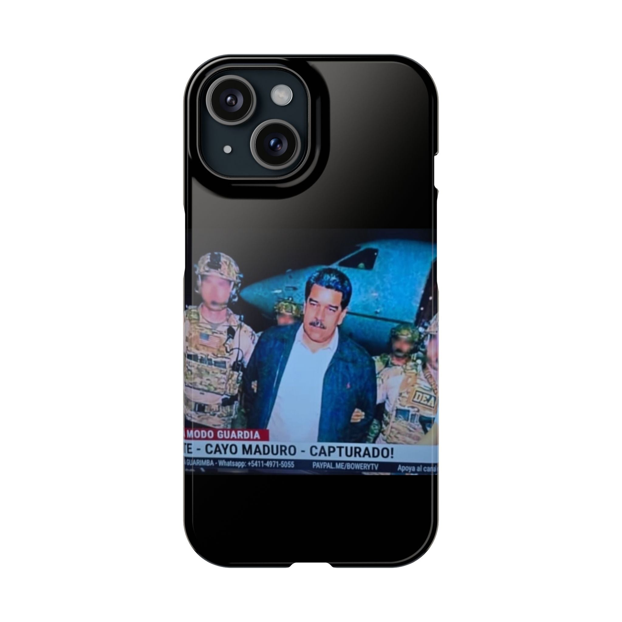 Nicolas Maduro Captured - Phone Case