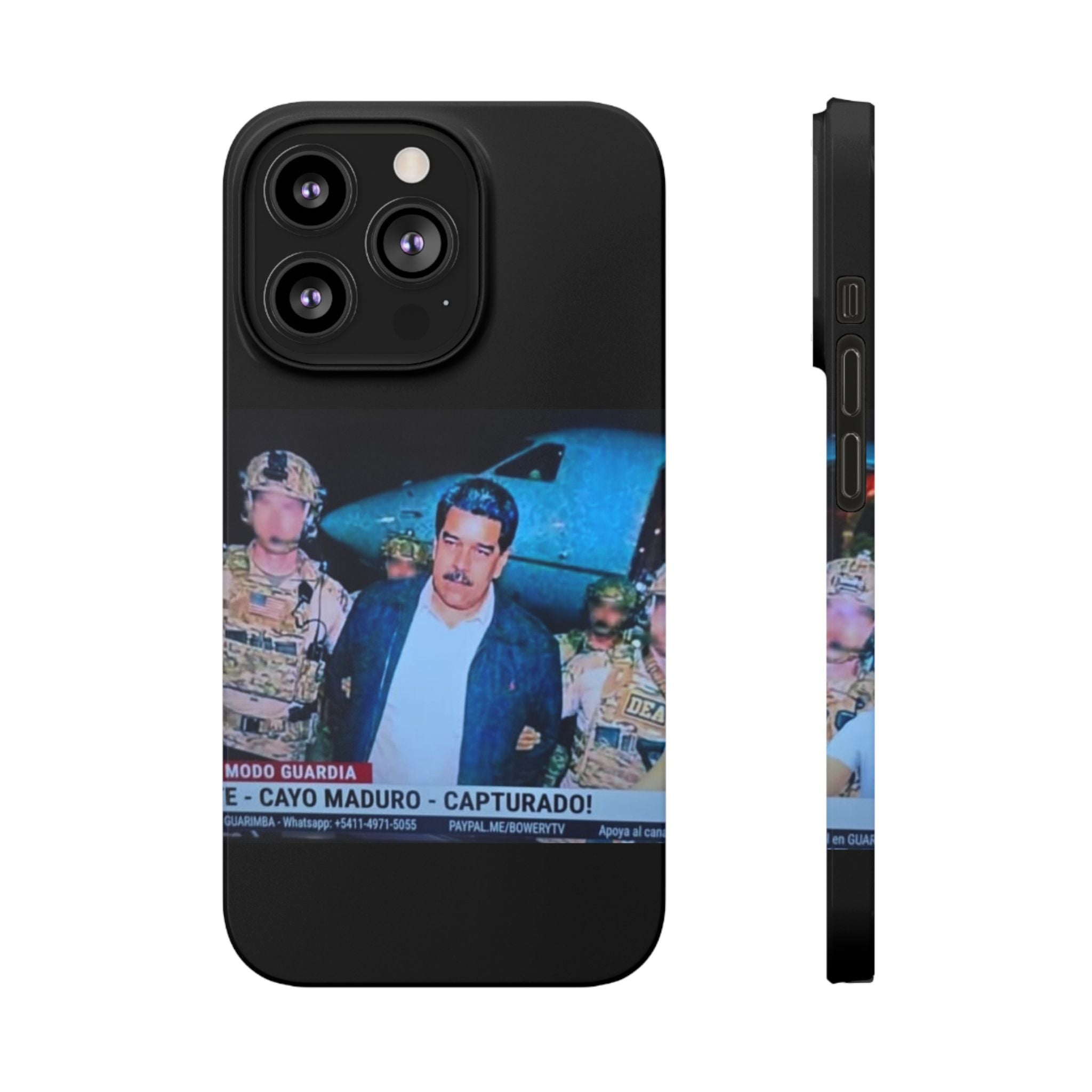 Nicolas Maduro Captured - Phone Case